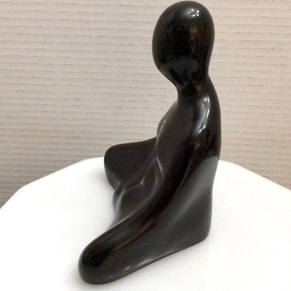 Yoga Buddha meditation statue figure - Picture 2 of 6